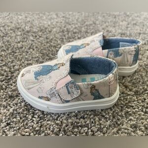 Infant Baby Disney x TOMS Sleeping Beauty Princess Aurora Slip-On Shoes Size 3